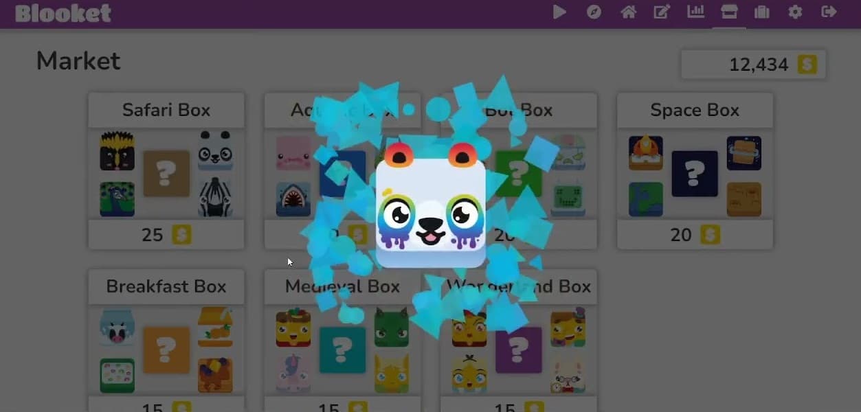 Blooket Rainbow Panda